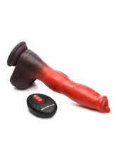 Creature Cocks Canine Thrusting & Vibrating Silicone Dildo with Remote Control